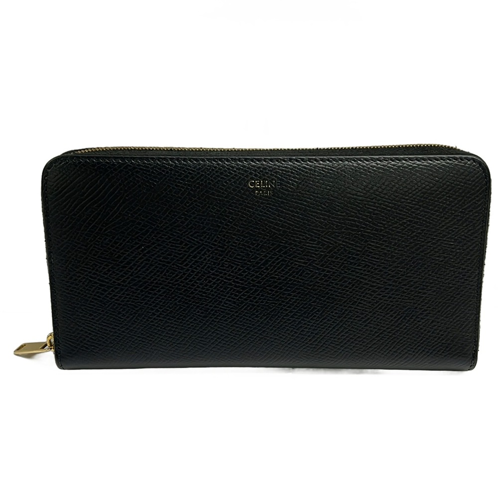 Celine Large Zipped Wallet Long Wallet